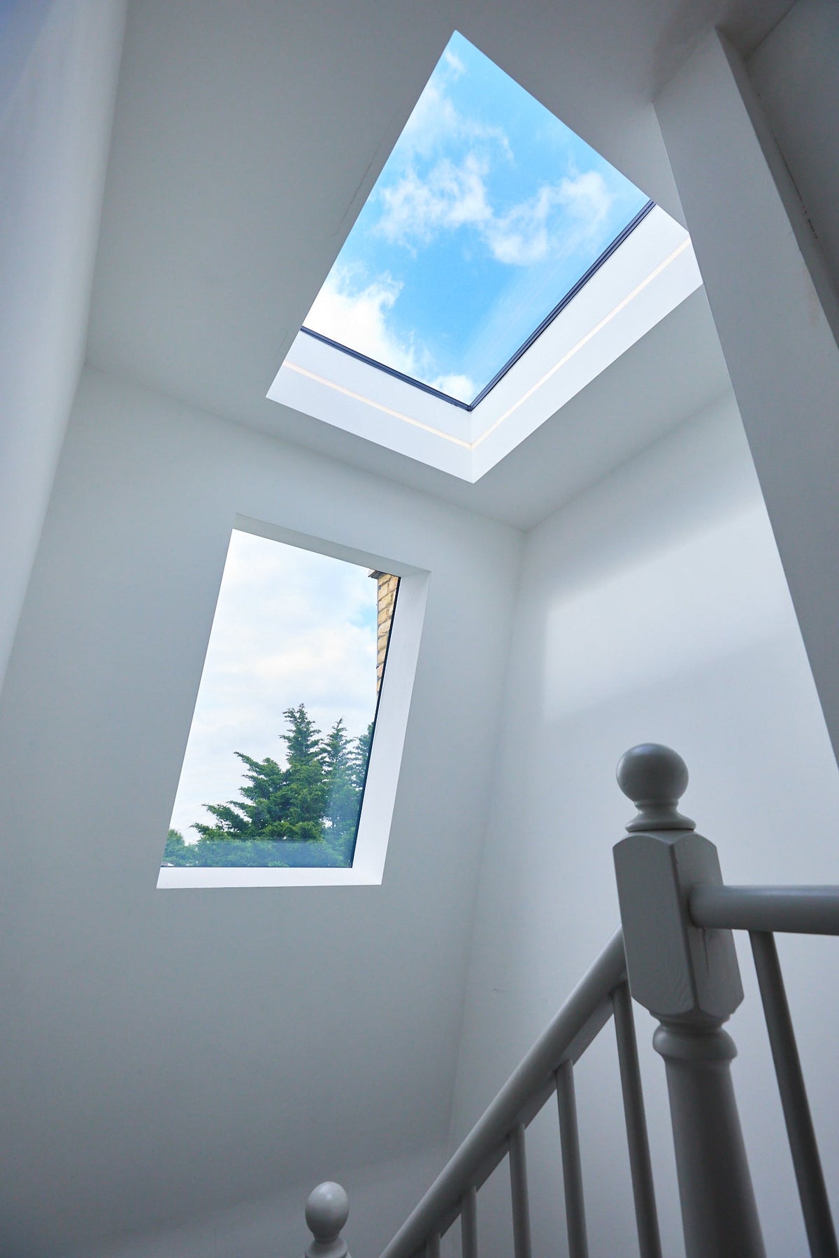 Frameless Rooflights Transform a Mansard Loft Conversion
