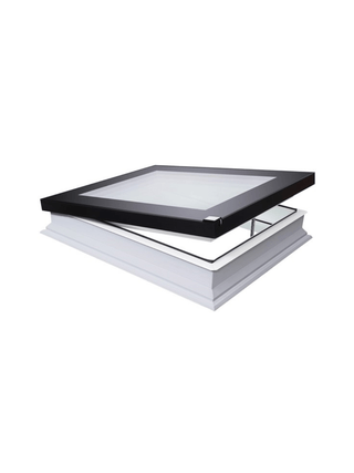 Manual Opening Flat Roof Window 800x800mm