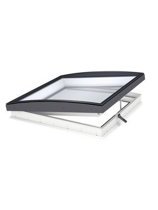 VELUX Electric Opening Curved Top Flat Roof Window 1000x1000mm