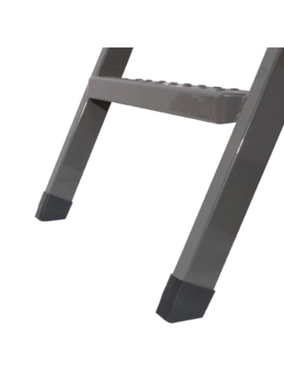 Lux Metal Folding Loft Ladder with Unfolding Support Mechanism