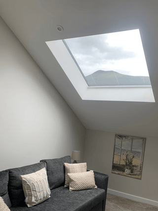 Cambridge HorizonLite Fixed Frameless Roof Window 500x500mm
