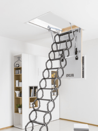 Fire Resistant Scissor Loft Ladder