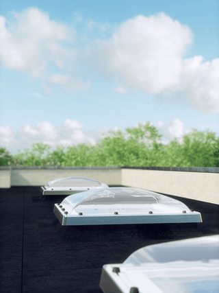 Flat Dome Roof Window 900x600mm