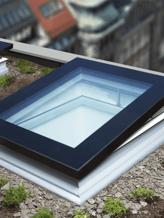 Electric Opening Flat Roof Window 1000x1000mm